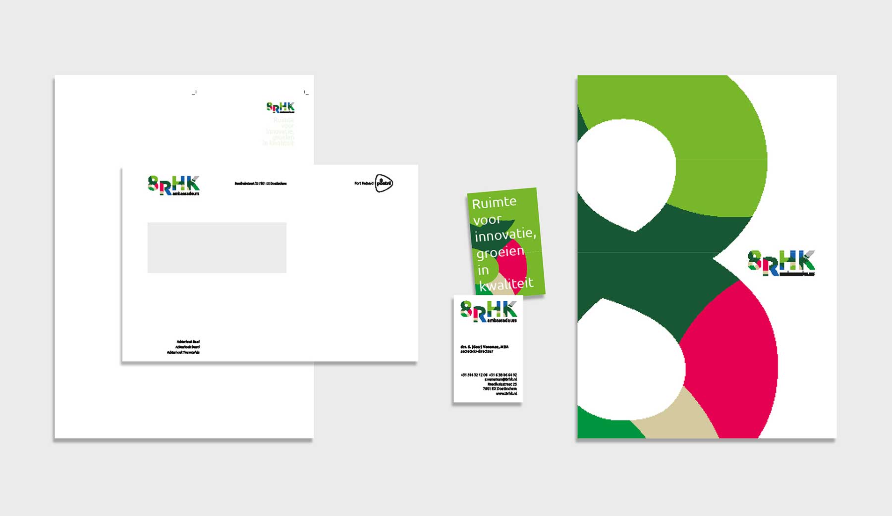 8RHK logo, huisstijl en publicaties – afbeelding 2