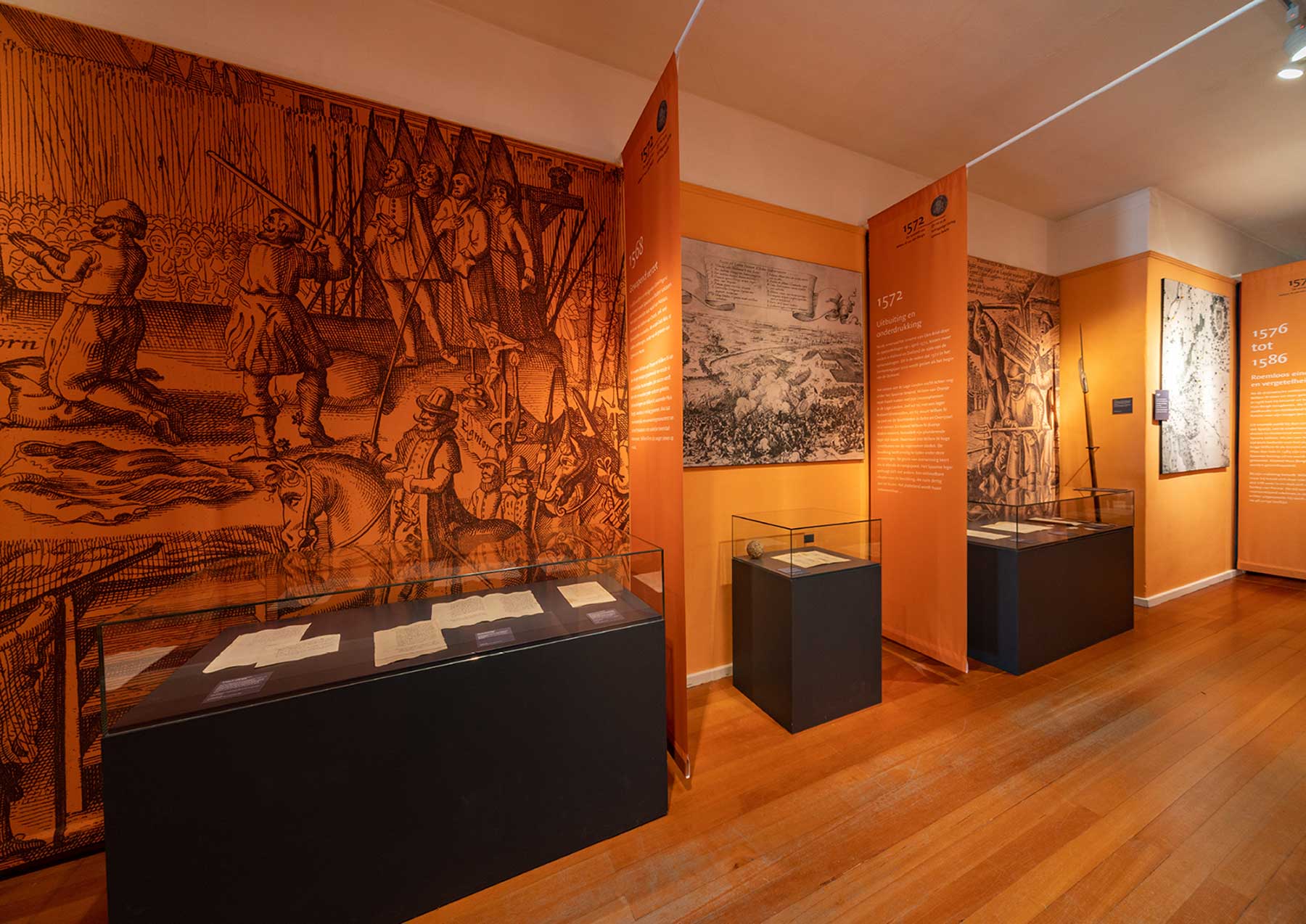 Huis Bergh 1572 vormgeving tentoonstelling – afbeelding 2