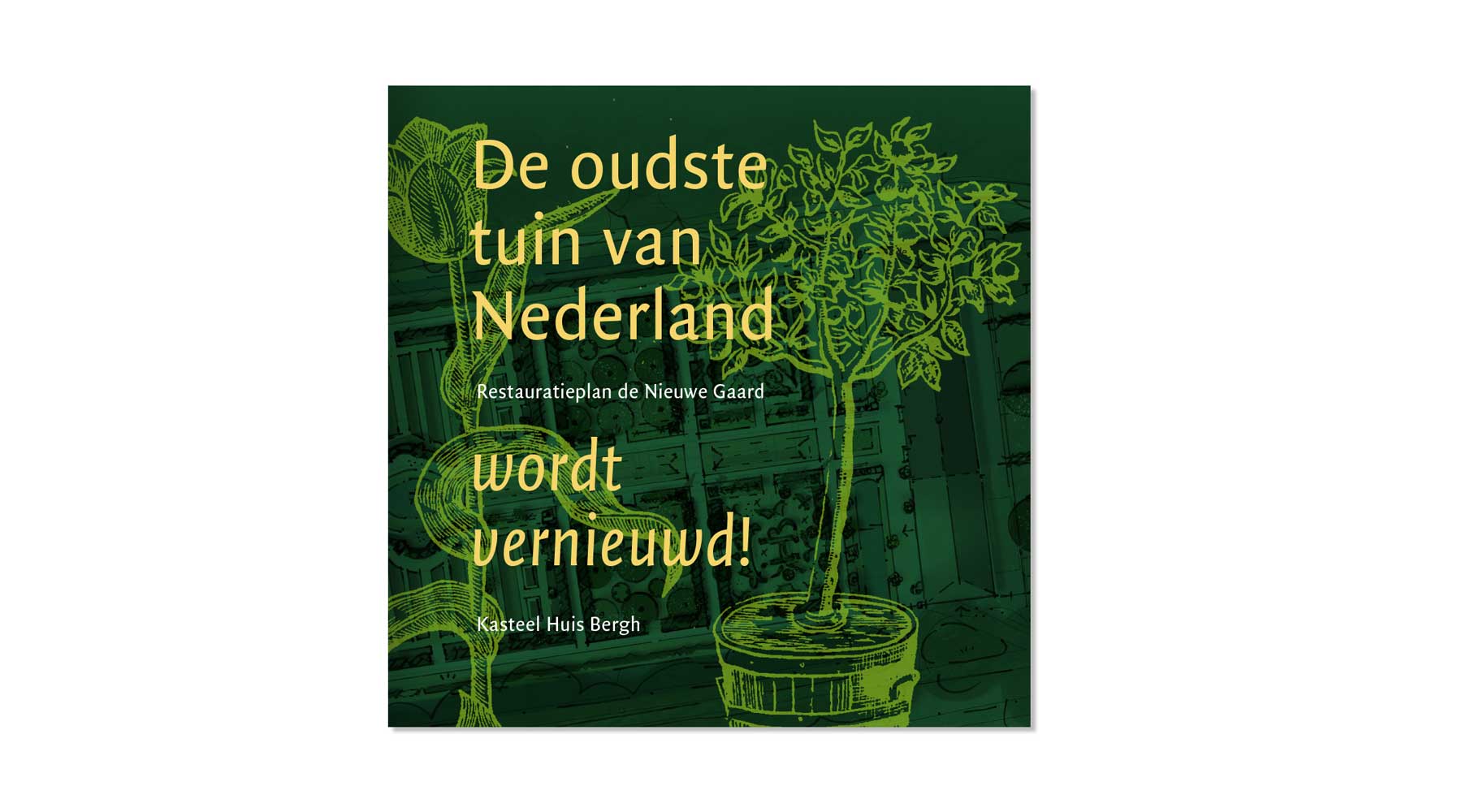 Renovatie tuin Huis Bergh brochure – afbeelding 1