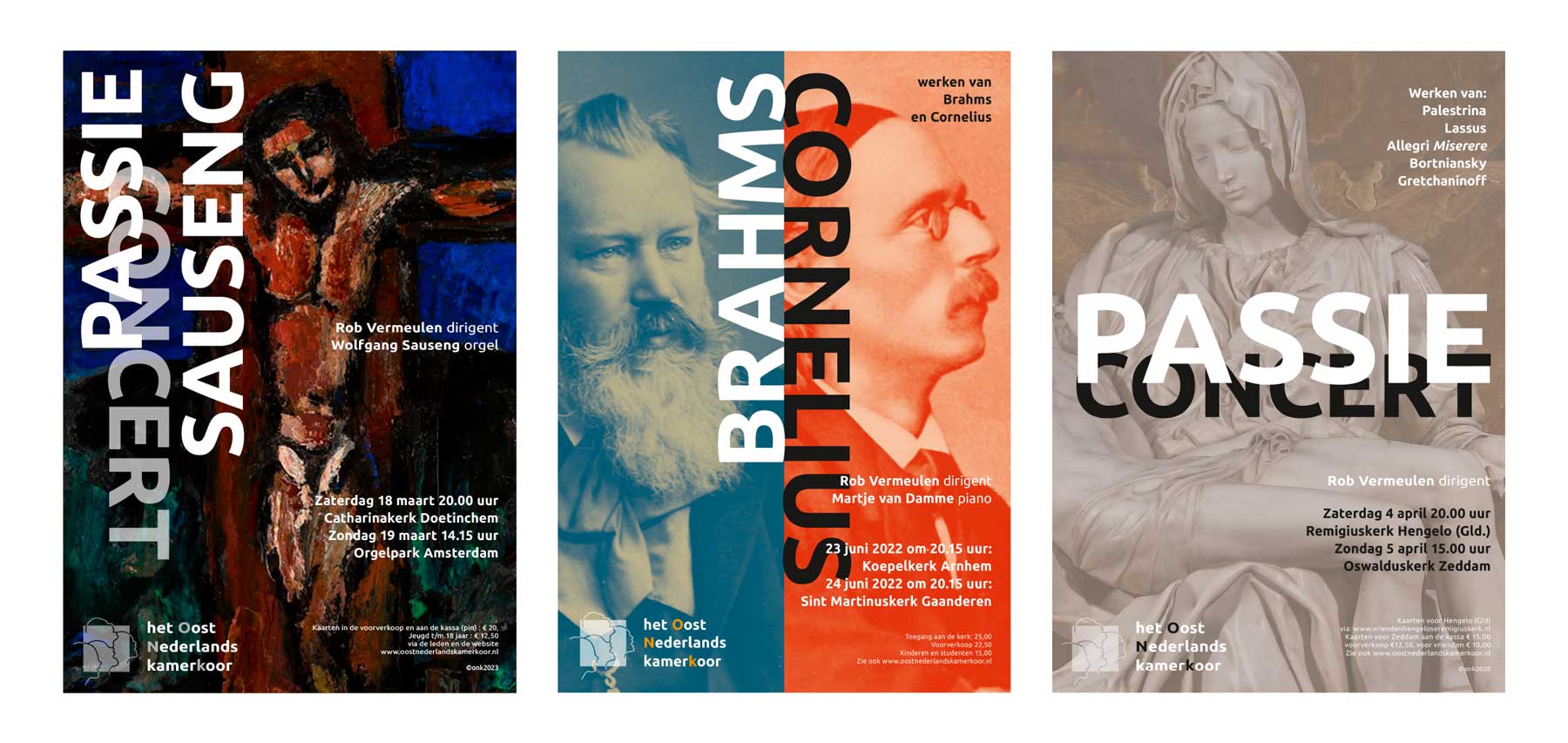 Oost-Nederlands Kamerkoor Affiches – afbeelding 1