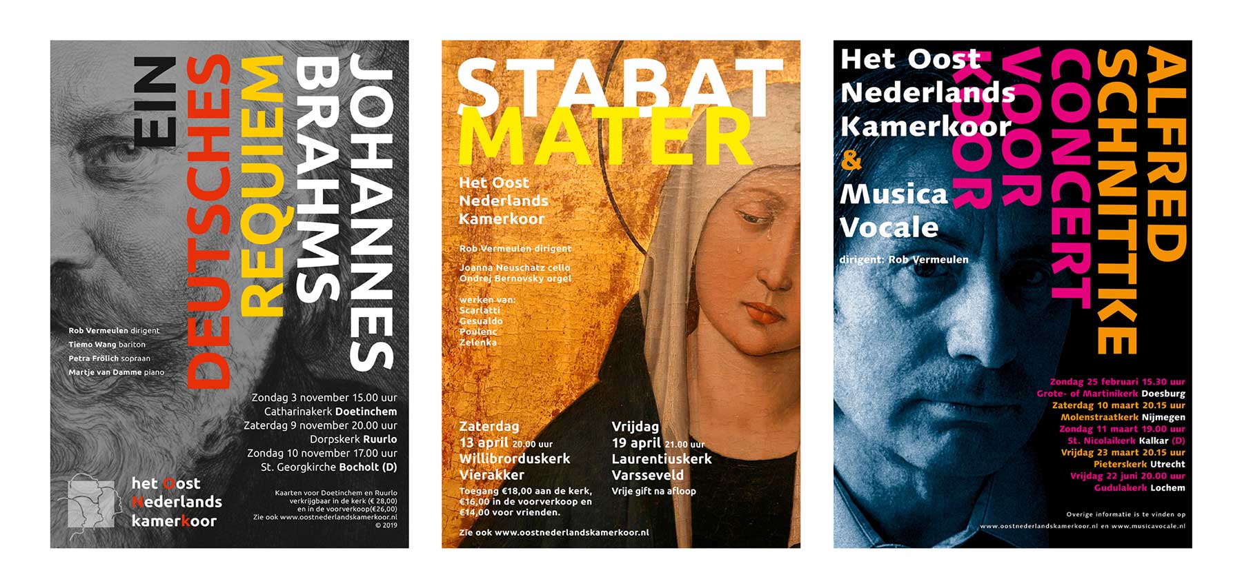 Oost-Nederlands Kamerkoor Affiches – afbeelding 2