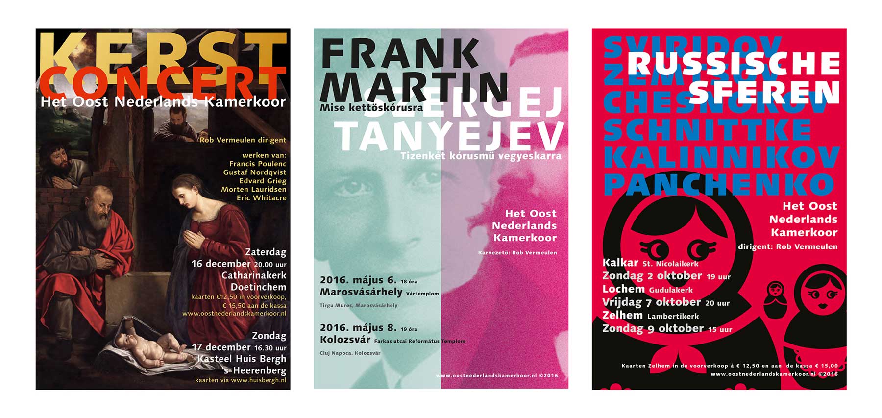 Oost-Nederlands Kamerkoor Affiches – afbeelding 4