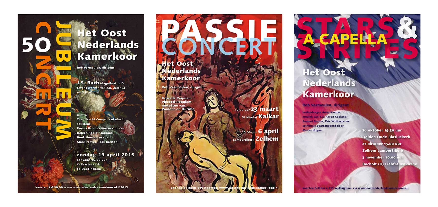 Oost-Nederlands Kamerkoor Affiches – afbeelding 5
