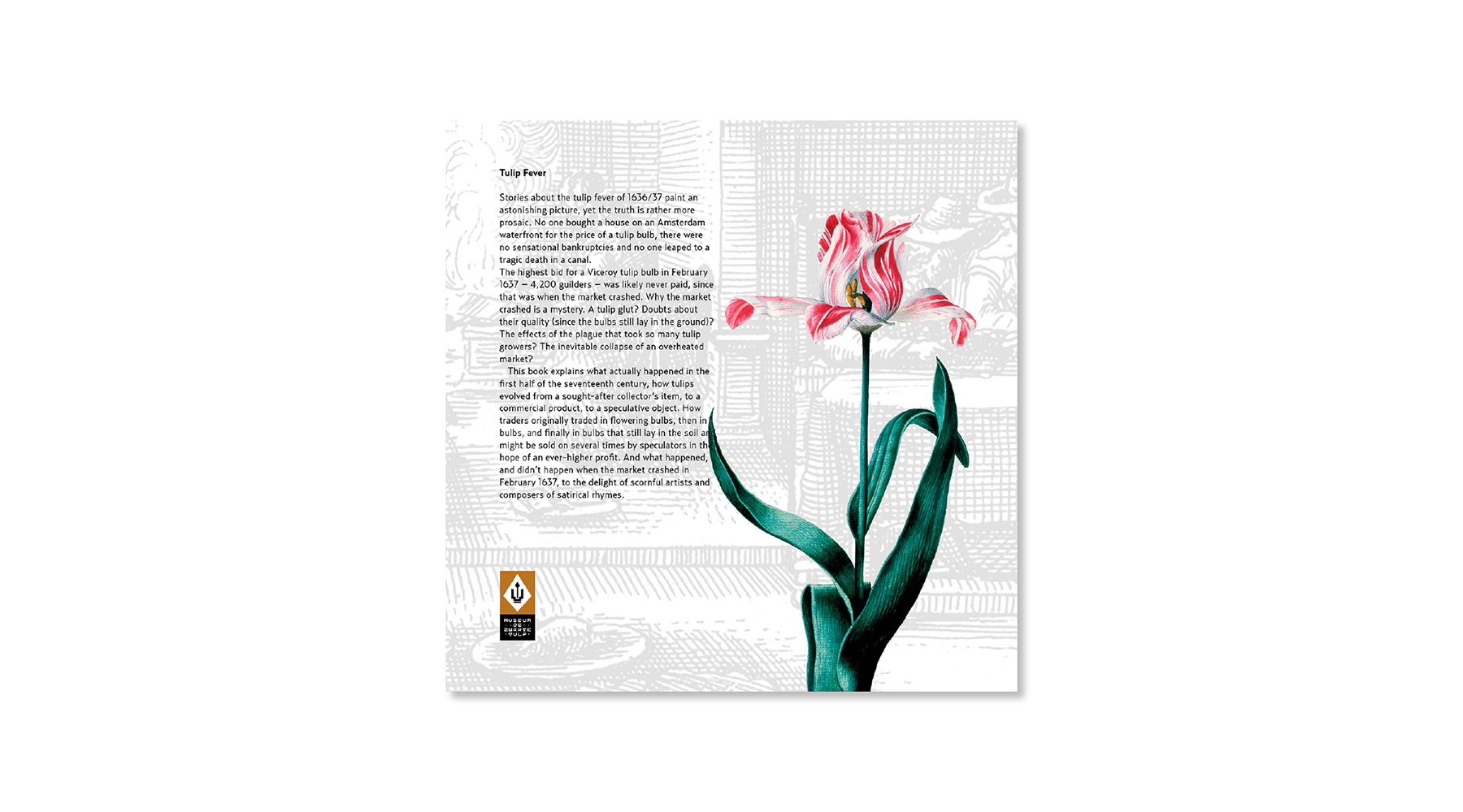 Museum De zwarte Tulp boek Tulpenkoorts – afbeelding 7